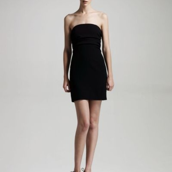 theory black sheath dress